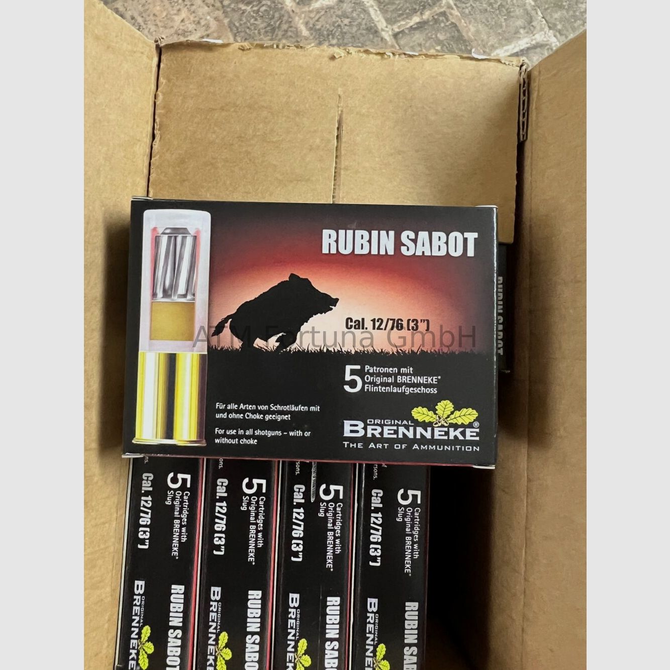 Brenneke 12/76 Rubin Sabot 28.0g/432grs.