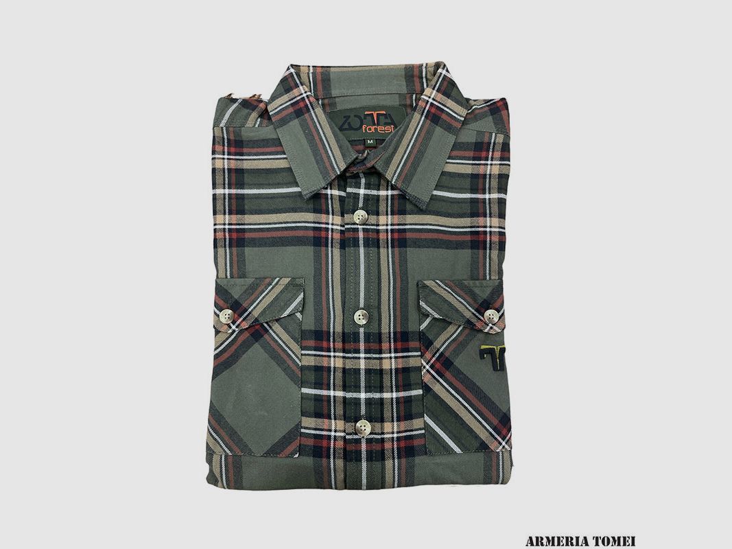 CAMICIA – ZOTTA FOREST – SELLA MAN SHIRT (6948 FOREST GREEN)