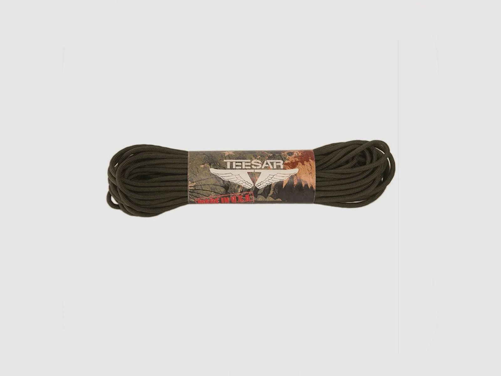 TEESAR – US CORD/PARACORD FALLSCHIRM 15,24m. TEESAR oliv