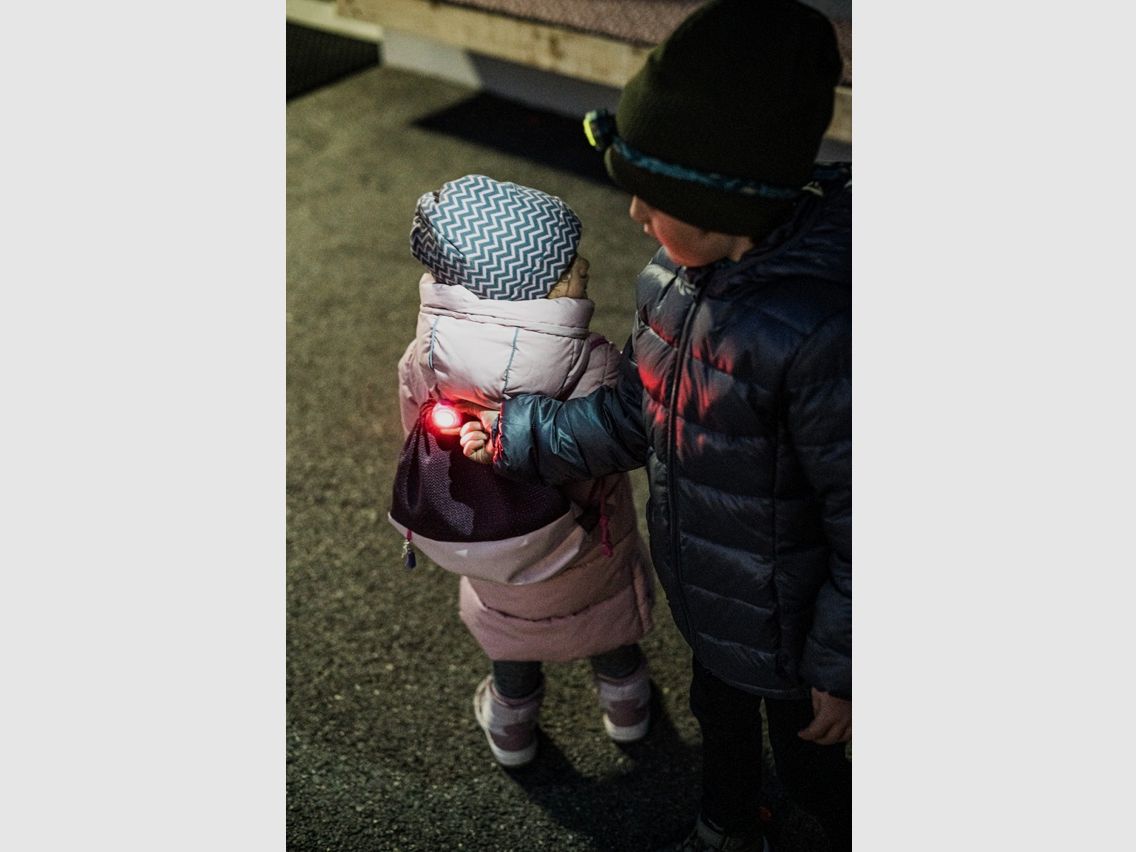 Ledlenser 502536 Kinder Stirnlampe KIDLED4R lila 40 Lumen