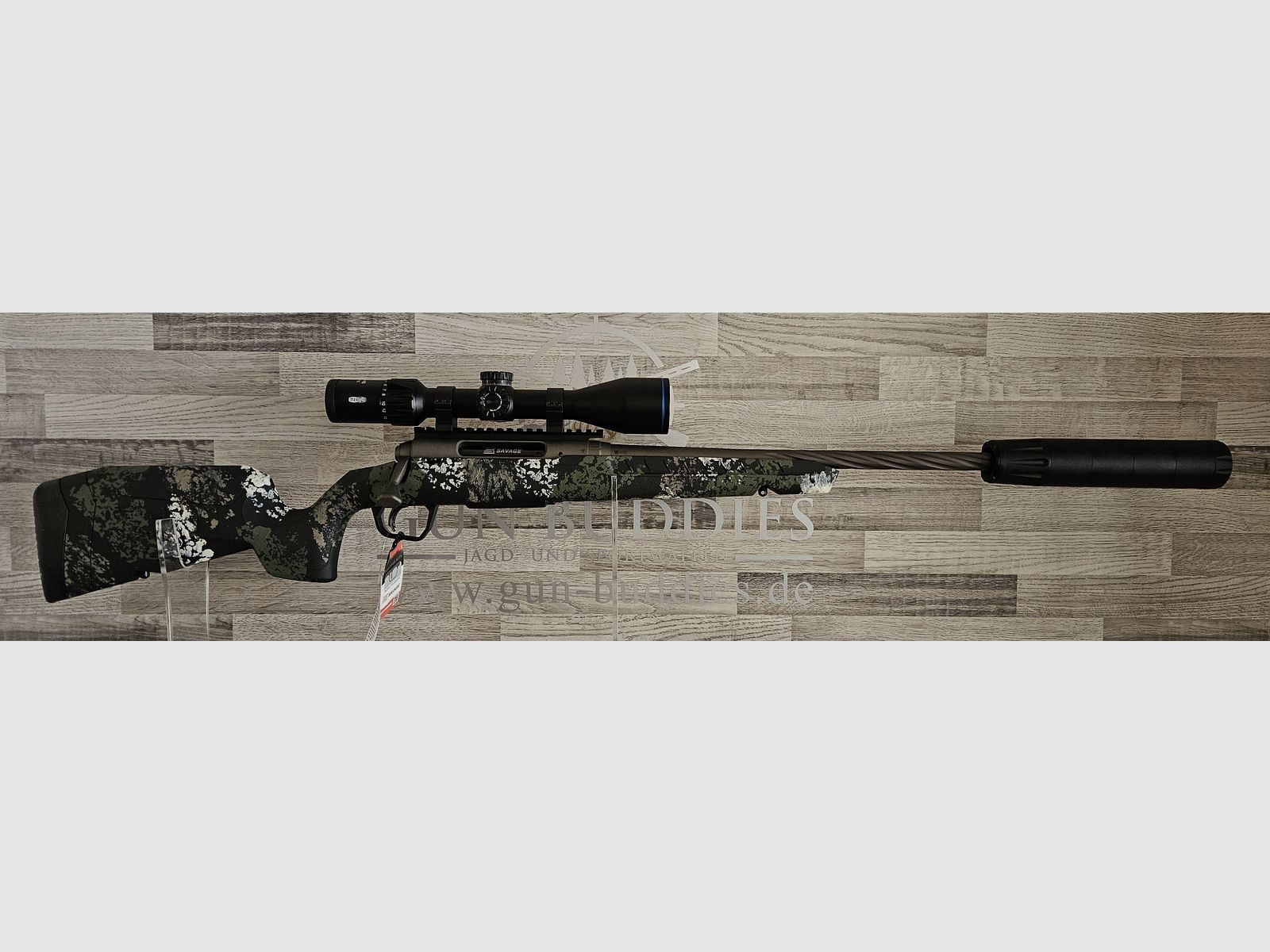 Savage AXIS II PRO Forest SP .22-250 Rem. - Set completo - Merce nuova dal commercio specializzato