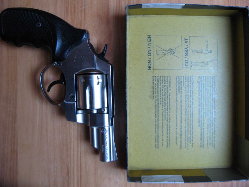 Revolver Röhm RG89 Combat vernickelt