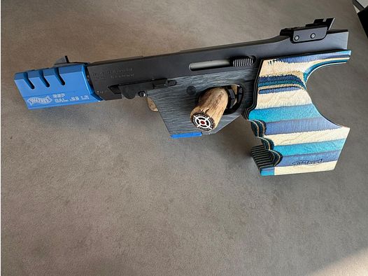 Walther GSP Expert .22 lr – versión diestro, empuñadura L, disparador mecánico