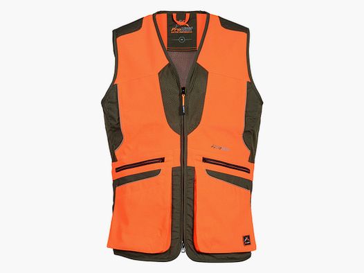 GILET PROHUNT SPRINGER ORANGE IBEX