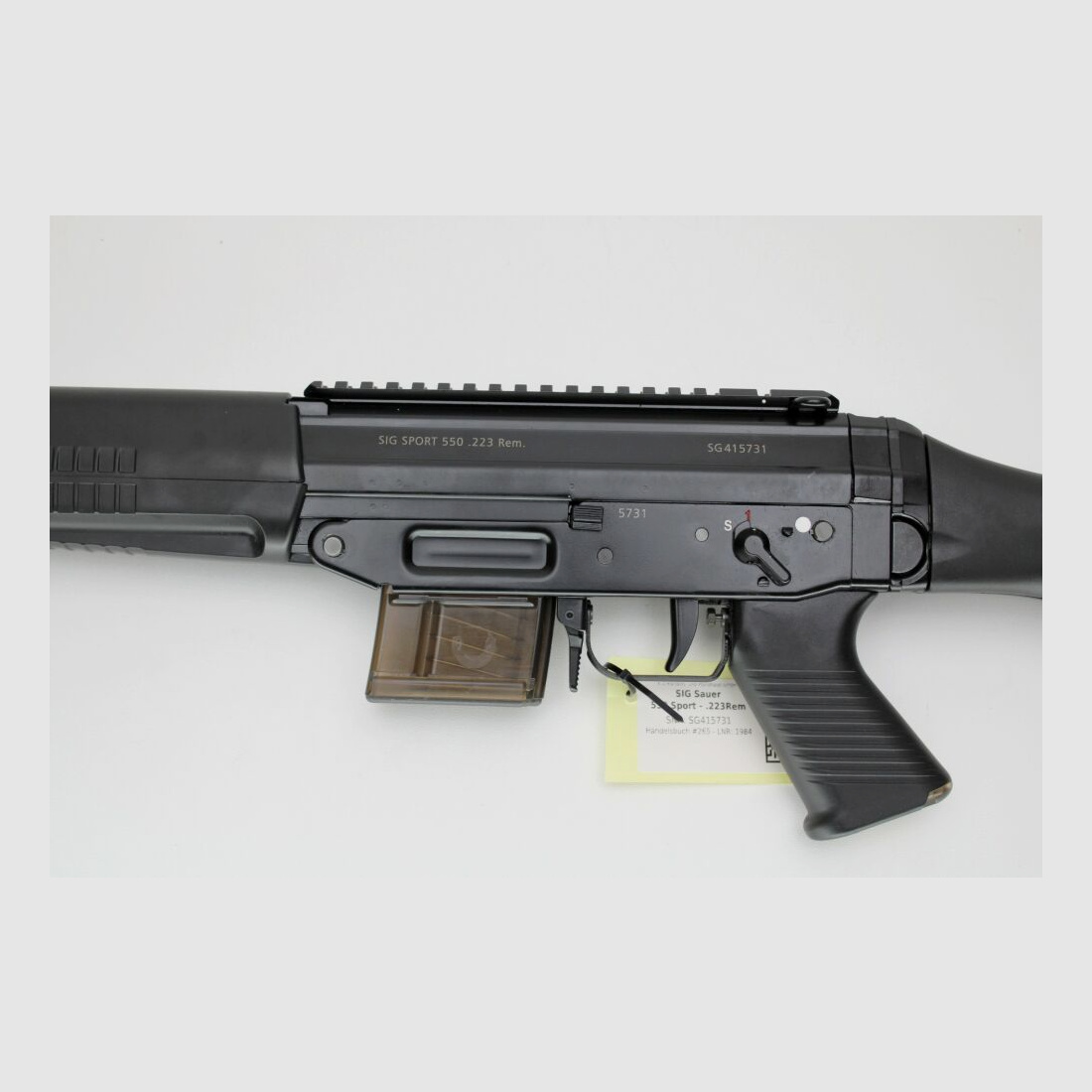 SL rifle semi-automatic Sig Sauer Sig Sport 550 cal. .223 Rem .223Rem