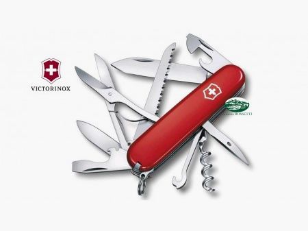 VICTORINOX Coltello Multiuso Huntsman rosso