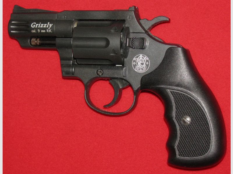 UMAREX Smith & Wesson Grizzly Schreckschuss Revolver mit der PTB 894, Bitte ansehen