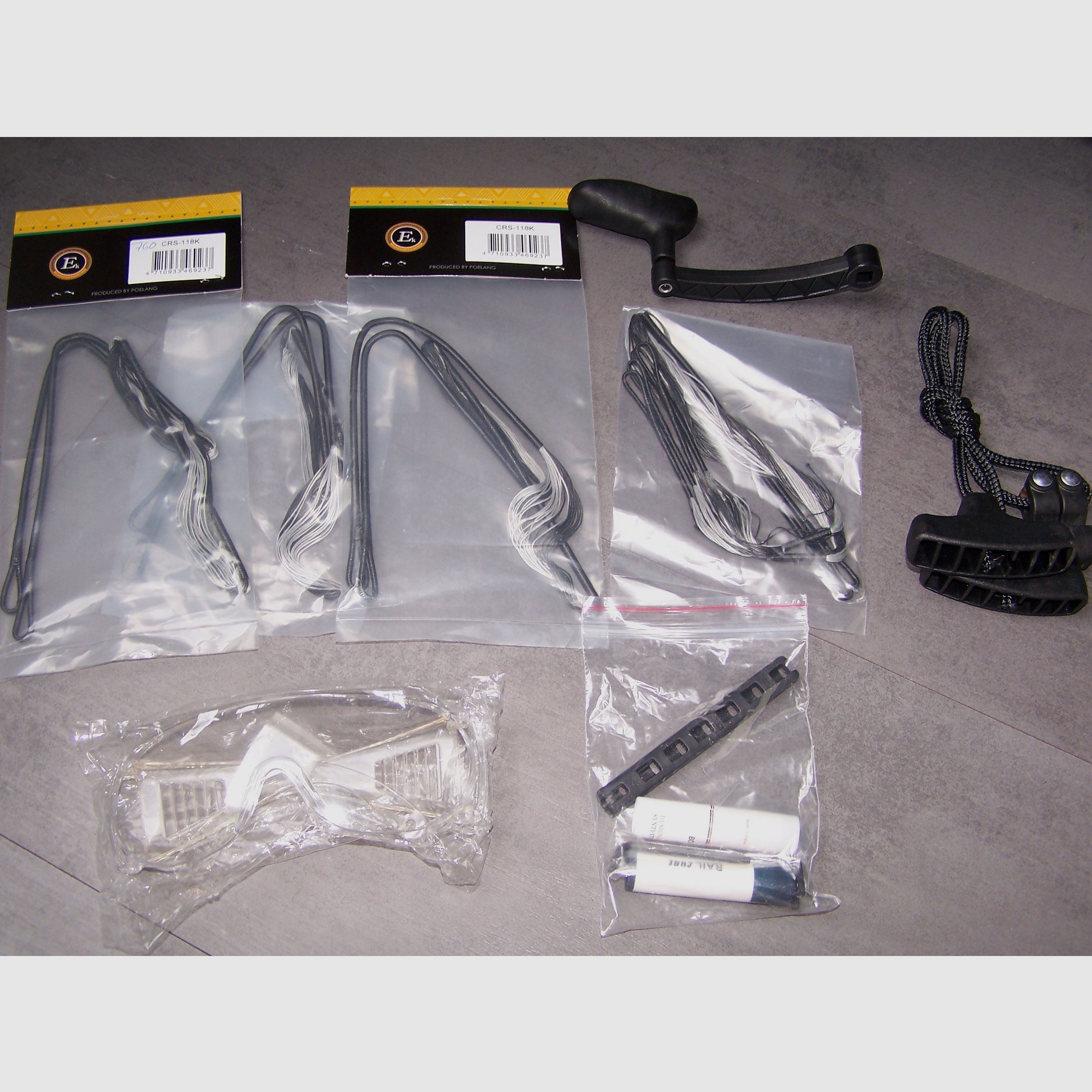 Arco de ballesta Hex 400 de EK Achery 210 lbs y 400 FPS nuevo y sin usar, incluido mucho equipo nuevo y sin usar.