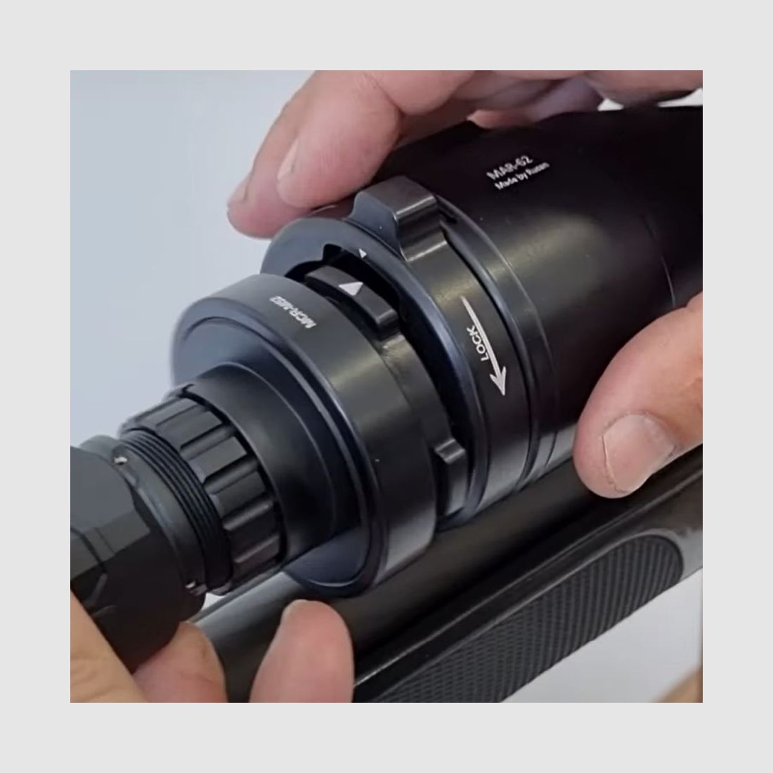 Rusan Modular Adapter Komplett - 38mm