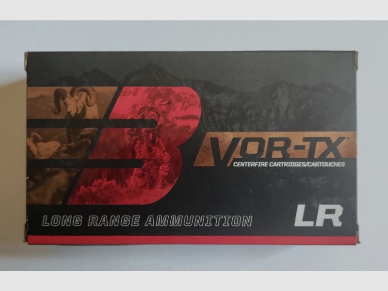 50 Patronen Barnes VOR-TX LR 300 Win Mag 190 Gr Long Range Ammunition