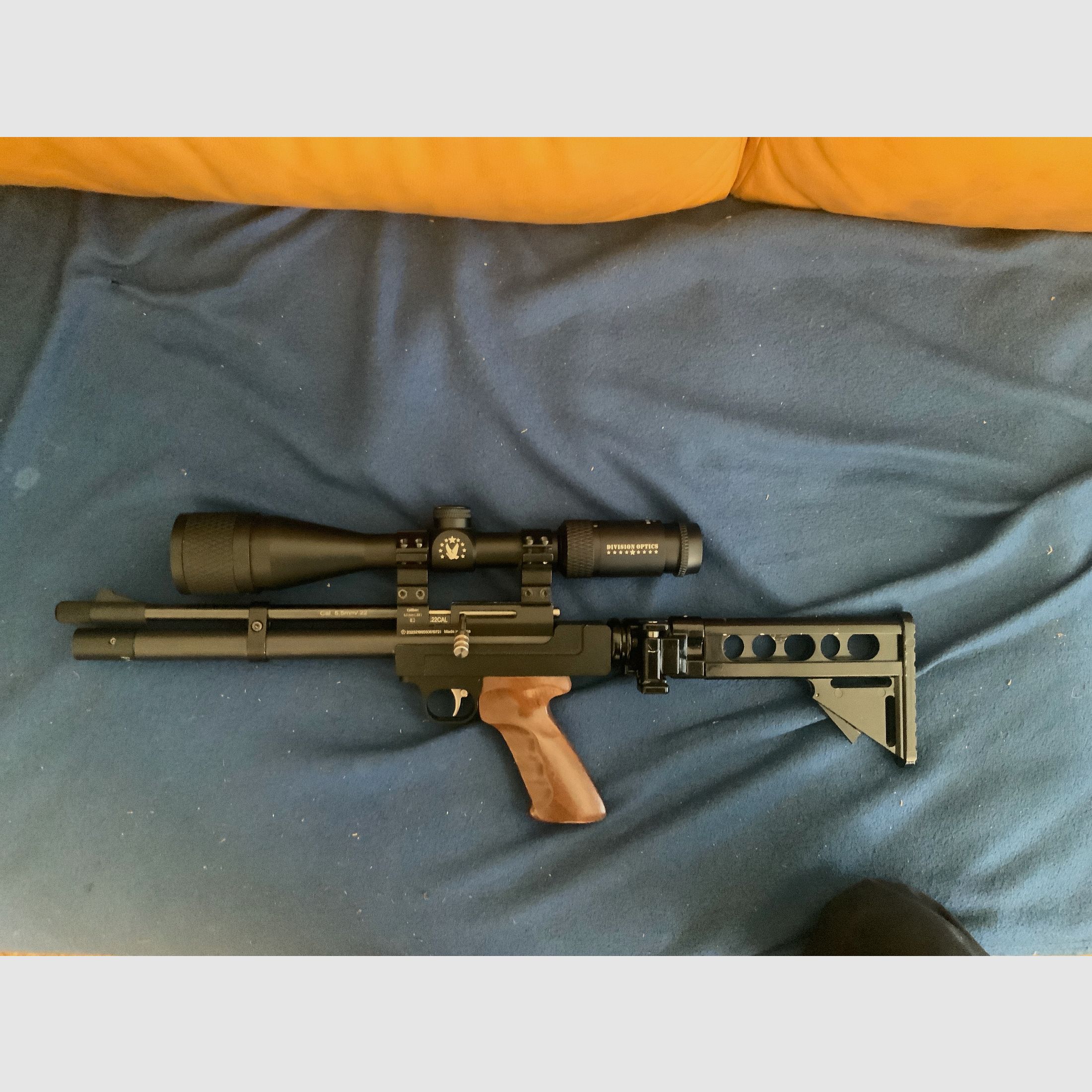 DIANA Bandit  , cal. 5,5 mm  Tactical Umbau  !!!