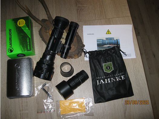 Night vision device Jahnke DJ-8 NSV Monochrome 1×48 Onyx. High quality.