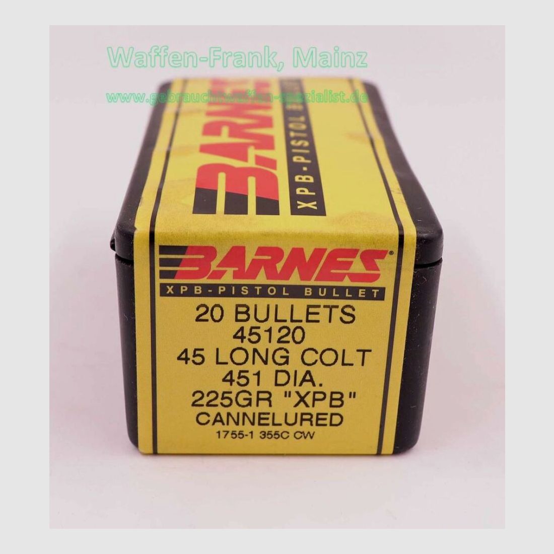 Barnes Bullets FFW-Geschosse .45 Long Colt (.451)