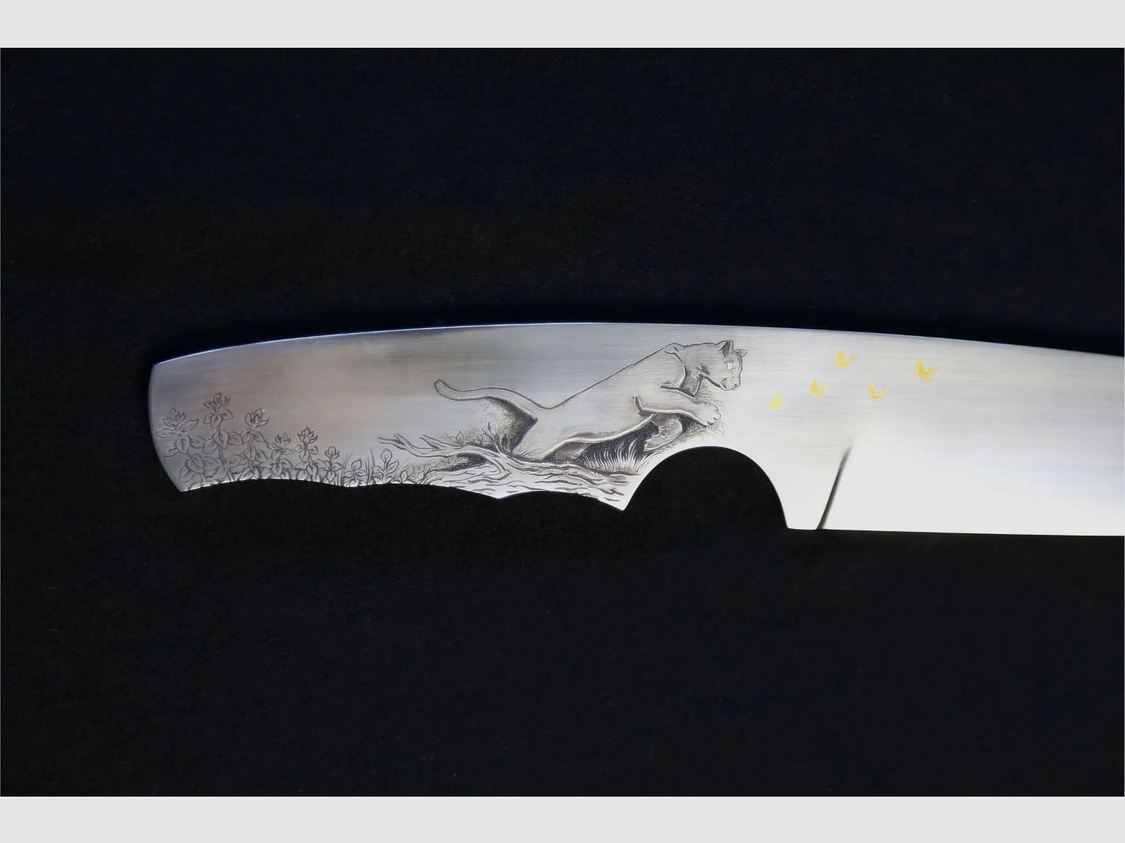 Jahresmesser 2024, Handgraviert & Goldeinlage