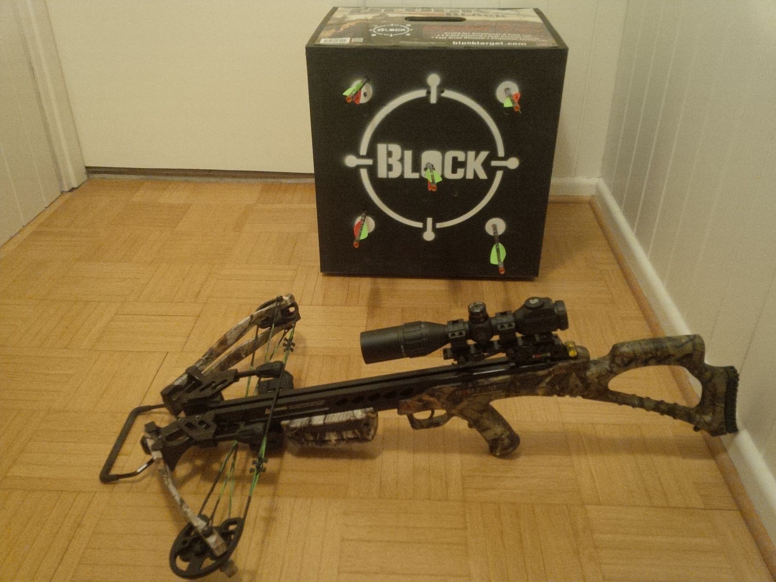 Compound Armbrust Hori-Zone Alpha XT 360 FPS mit optionaler Tenpoint Optik und Easton Carbon Bolzen