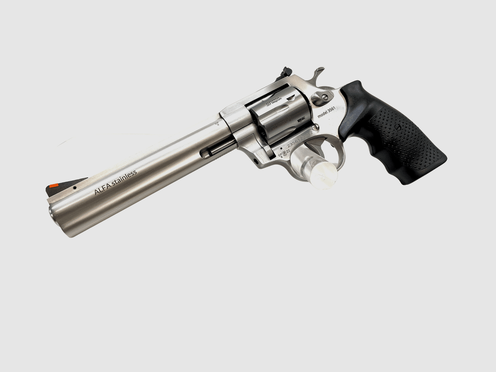 ALFA ProJ Steel stainless 3561 Revolver 6″ | .357 Mag.