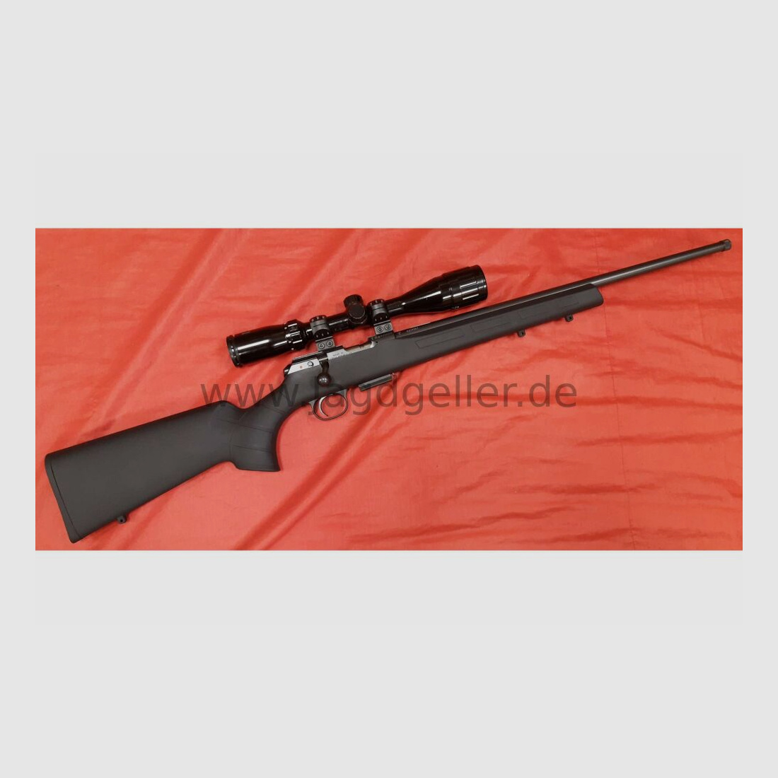 Herhaler CZ Uhersky Brod 457 SYNTHETIC met richtkijker 4-12x40 .17HMR