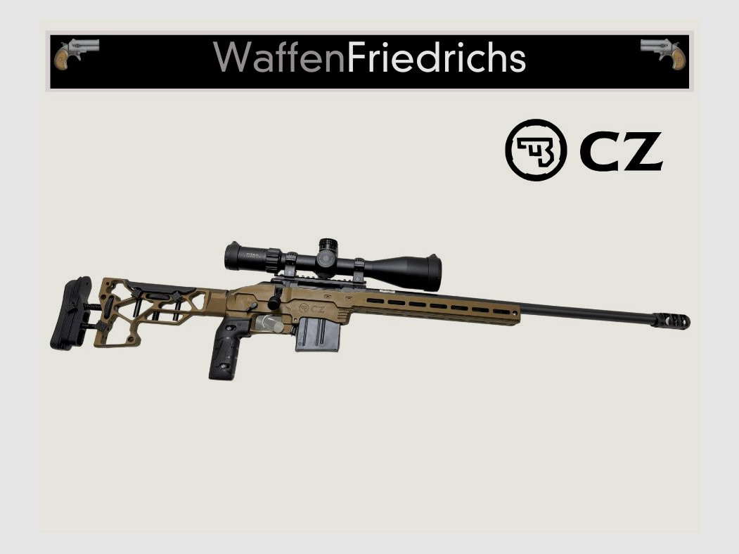 CZ 600+ MDT Deep Bronze - Repeater - Complete Set - Weapons Friedrichs