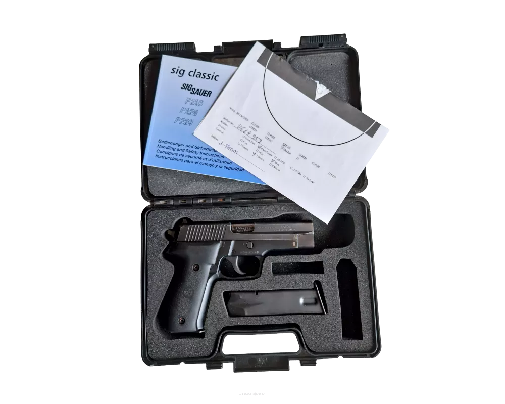 Pistolet SigSauer P226 – cal. 9x19mm – d’occasion, image 3 sur 4