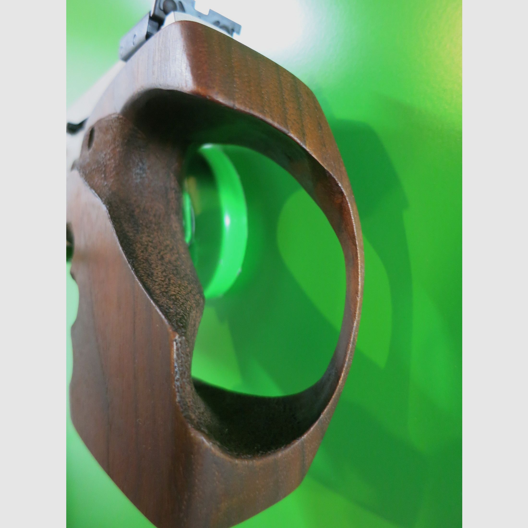 Sport-Pistole Walther OSP Kaliber .22lr, NILL Sport-Griff, .22 Short, Nickel-Version    #79-