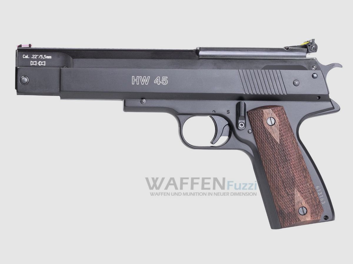 Incense HW 45 air pistol caliber 5.5mm diabolo