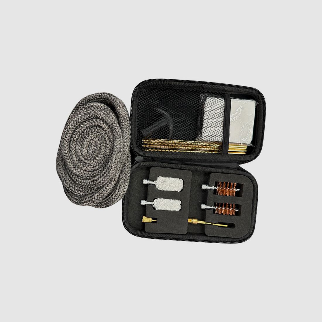 VOLLSTÄNDIGES REINIGUNGSKIT FÜR KALIBER .50 – STANGEN, BÜRSTEN UND BOHR-SNAKE, Bild 1 von 2