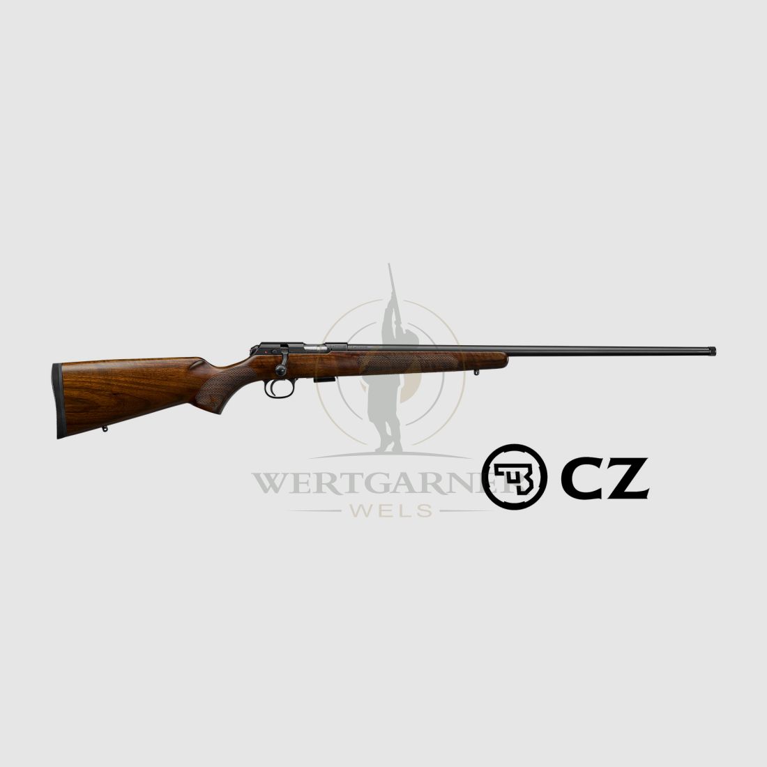 CZ 457 American .22 LR 1/2"x20 UNF Walnuss, Bild 1 von 3