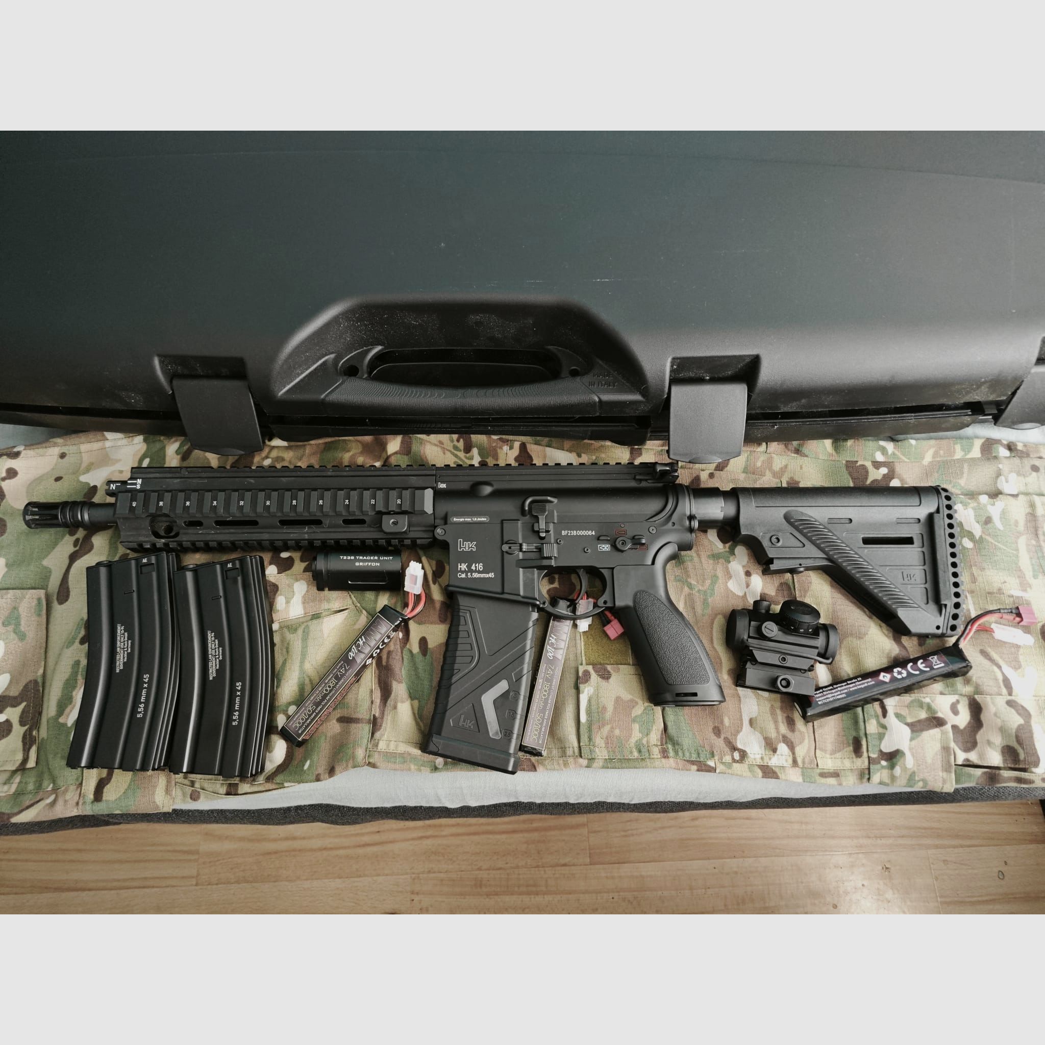 Verkaufe Airsoft HK 416 A5 – Top Zustand!