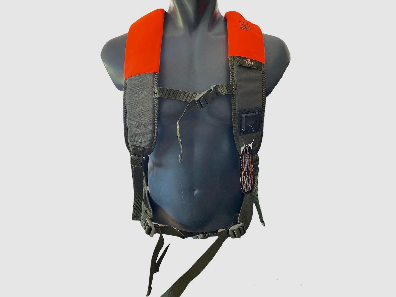 RISERVA R2272 GILET-ZAINO VERDE/ARANCIO, immagine 3 di 3