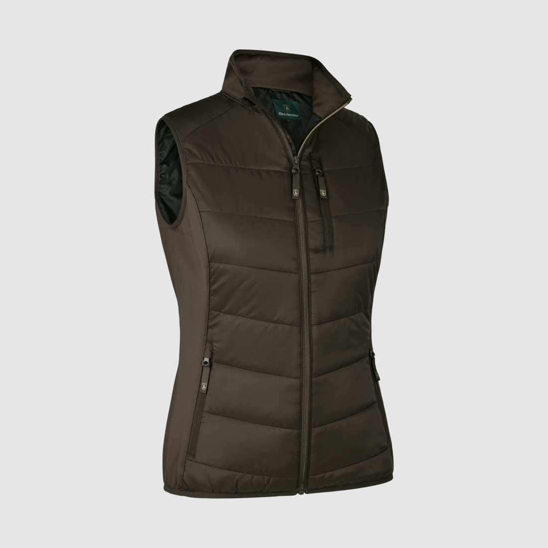 Chaleco acolchado Lady Heat - Wood – Talla de mujer: 42