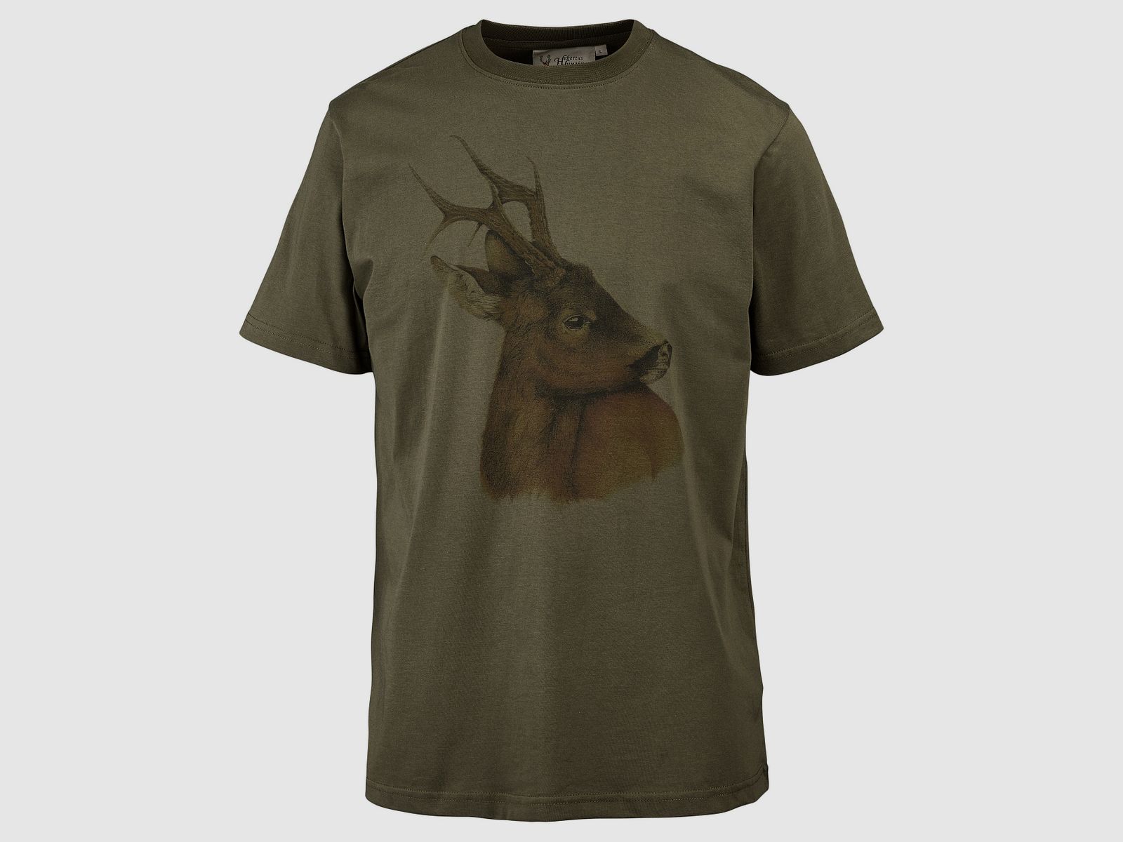 T-shirt da uomo Hubertus con capriolo