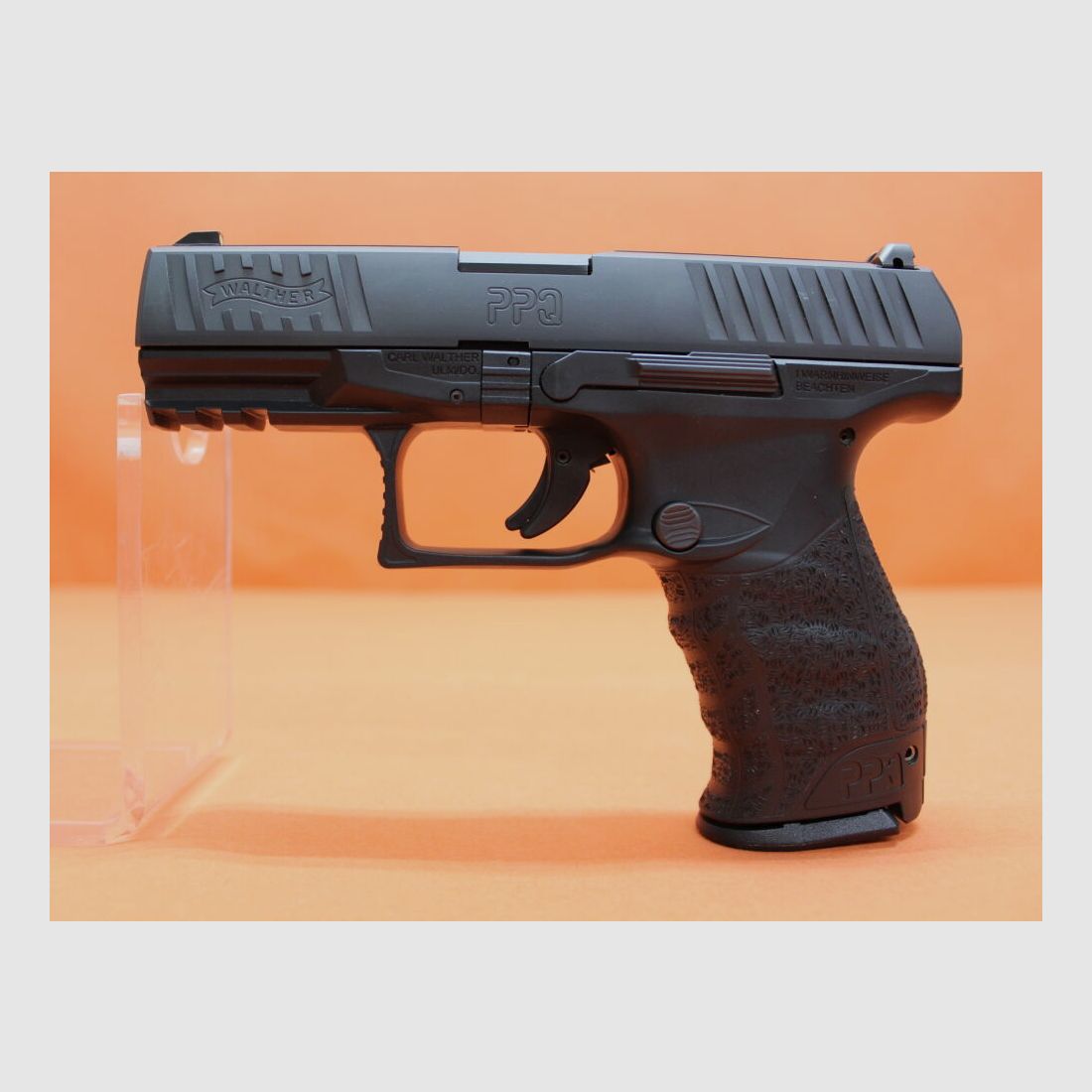 Walther Ha.Pistole 9mmLuger Walther PPQ M2 (PS,AM) 4" Polygonlauf/ 3-Dot Stahl-Visierung (9mmPara/9x19)