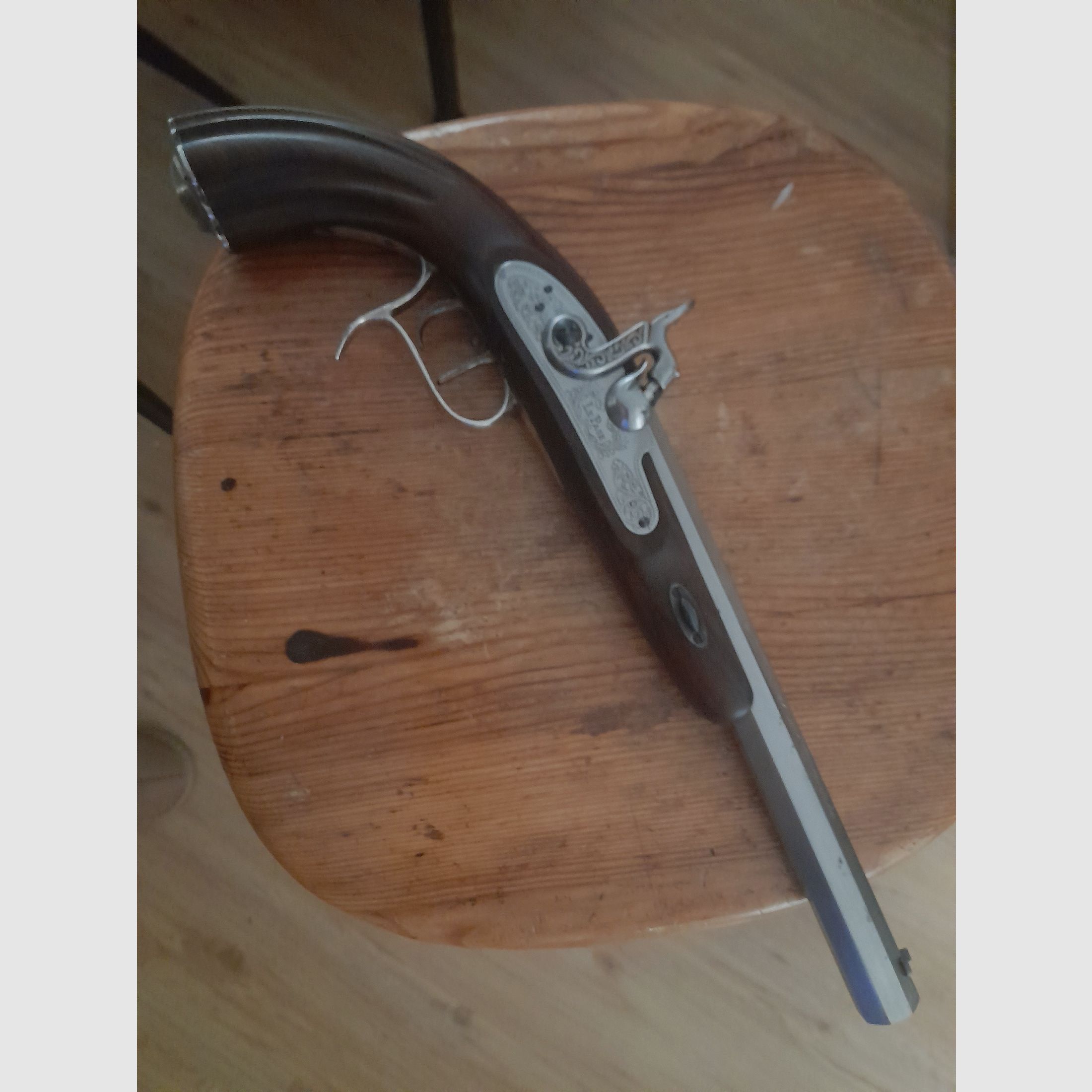 Percussion Pistole Kaliber 45 Vorderlader