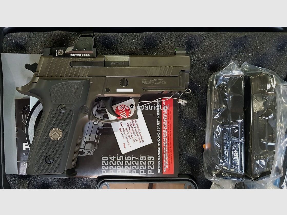 Sig Sauer P229 Legion RX-pistool, afbeelding 1 van 2