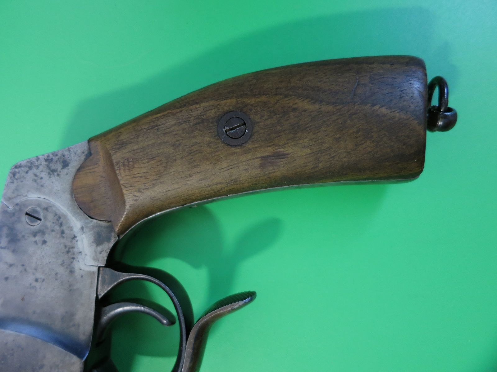 Signal pistol J.G. Anschütz model lever, caliber 4, original long version, collector's rarity #4