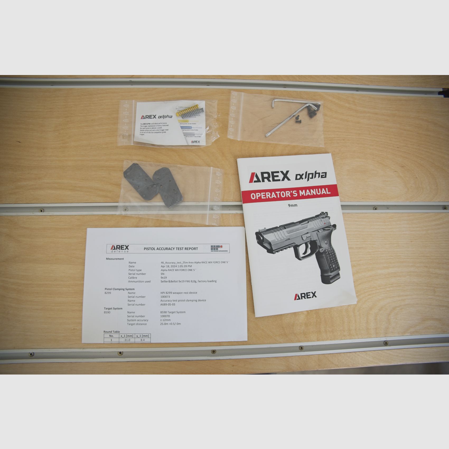 Arex Alpha Race WForce 1 