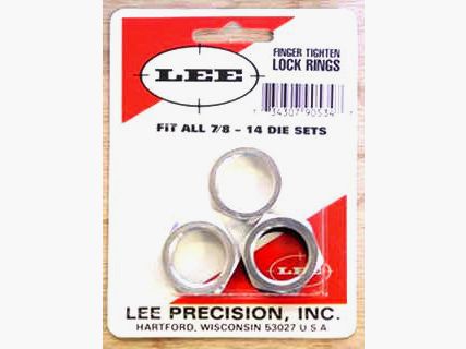 Lee Finger Tighten Lock Rings (90534) (Pacco da 3)