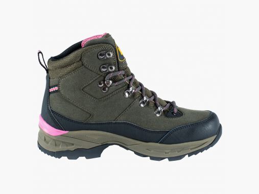 Almwalker Outdoorboots Ventura Pro Damen (Oliv/Schwarz/Rosa) | 37