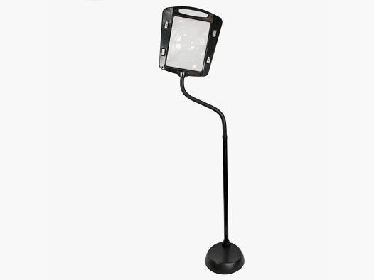 Maxi Reading Magnifier on Stand Easy Reading - Magnification X5 with LED Light
