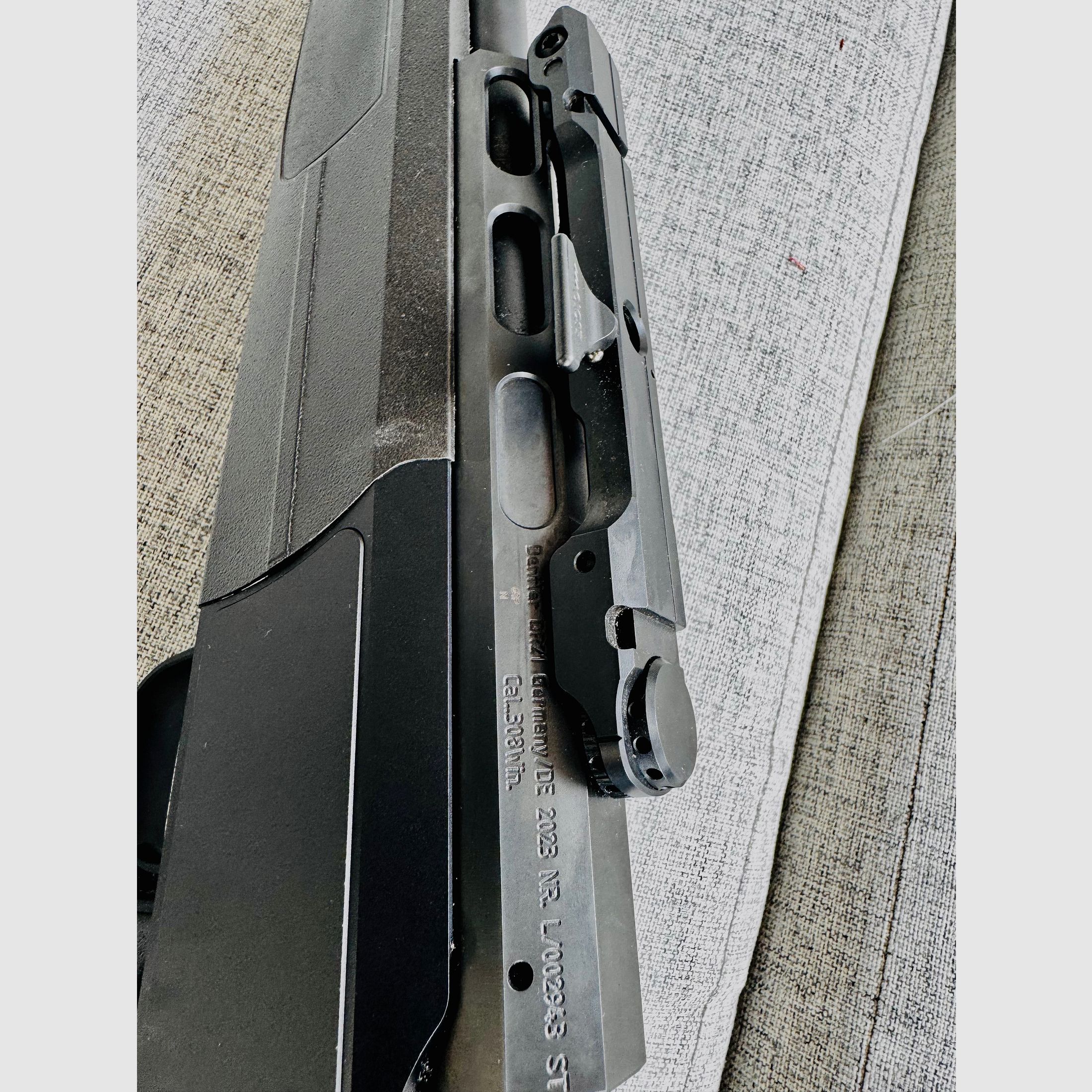 Dentler DR21 Premium .308 Win – jak nowy, bardzo małe obciążenie strzałowe, z szyną Dentler vario