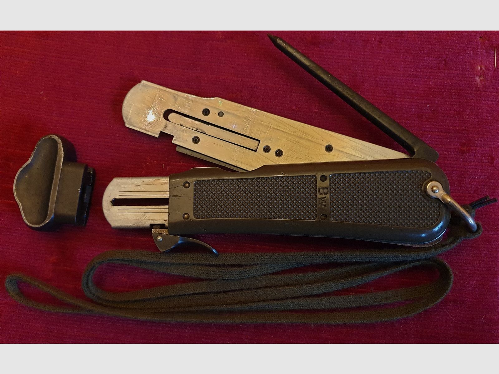 Handle folding knife / clasp knife of the Bundeswehr / paratrooper / BW, immagine 3 di 6