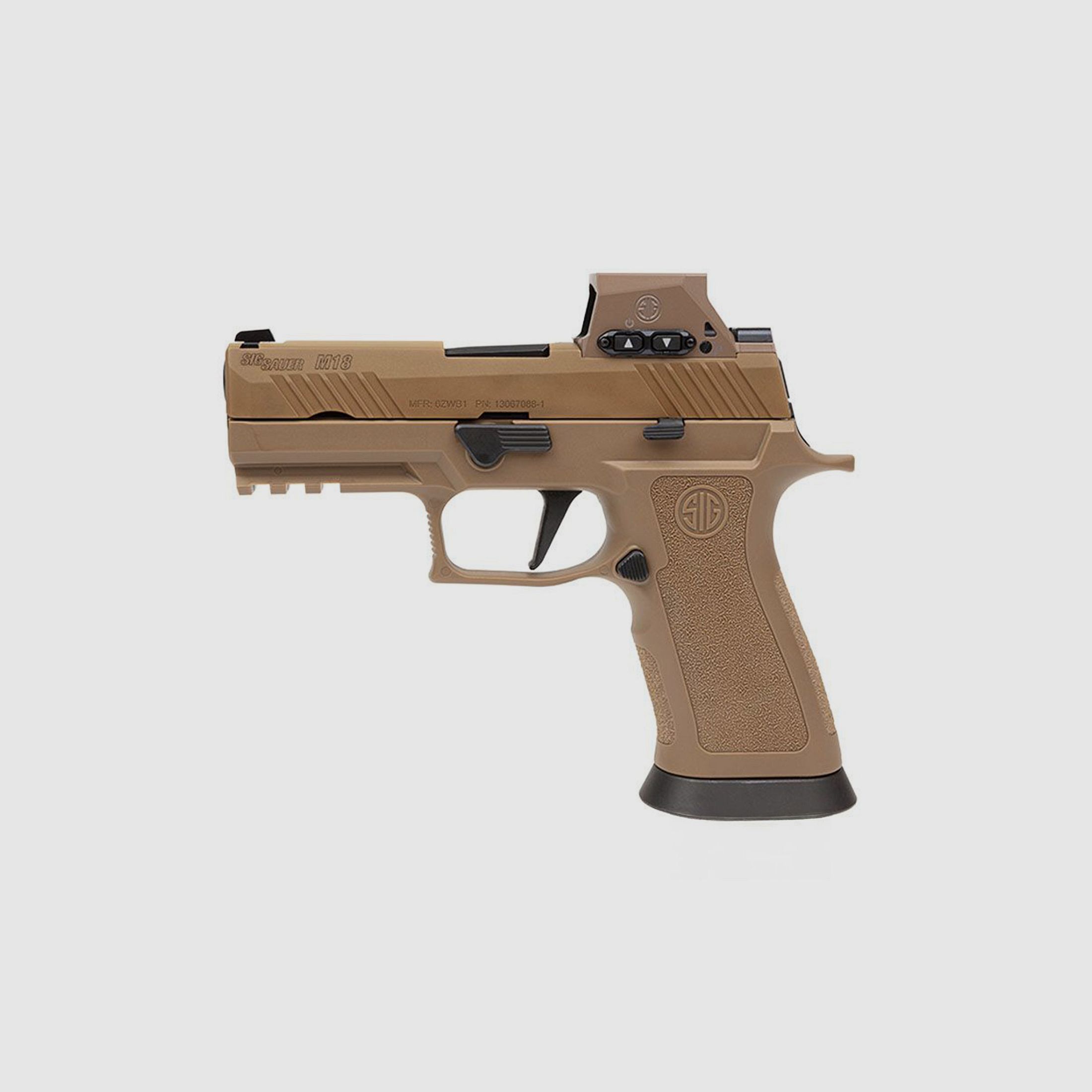 SIG SAUER M18X incluso ROMEO-M17 Coyote Tan 9mm Luger - Pistola semiautomatica