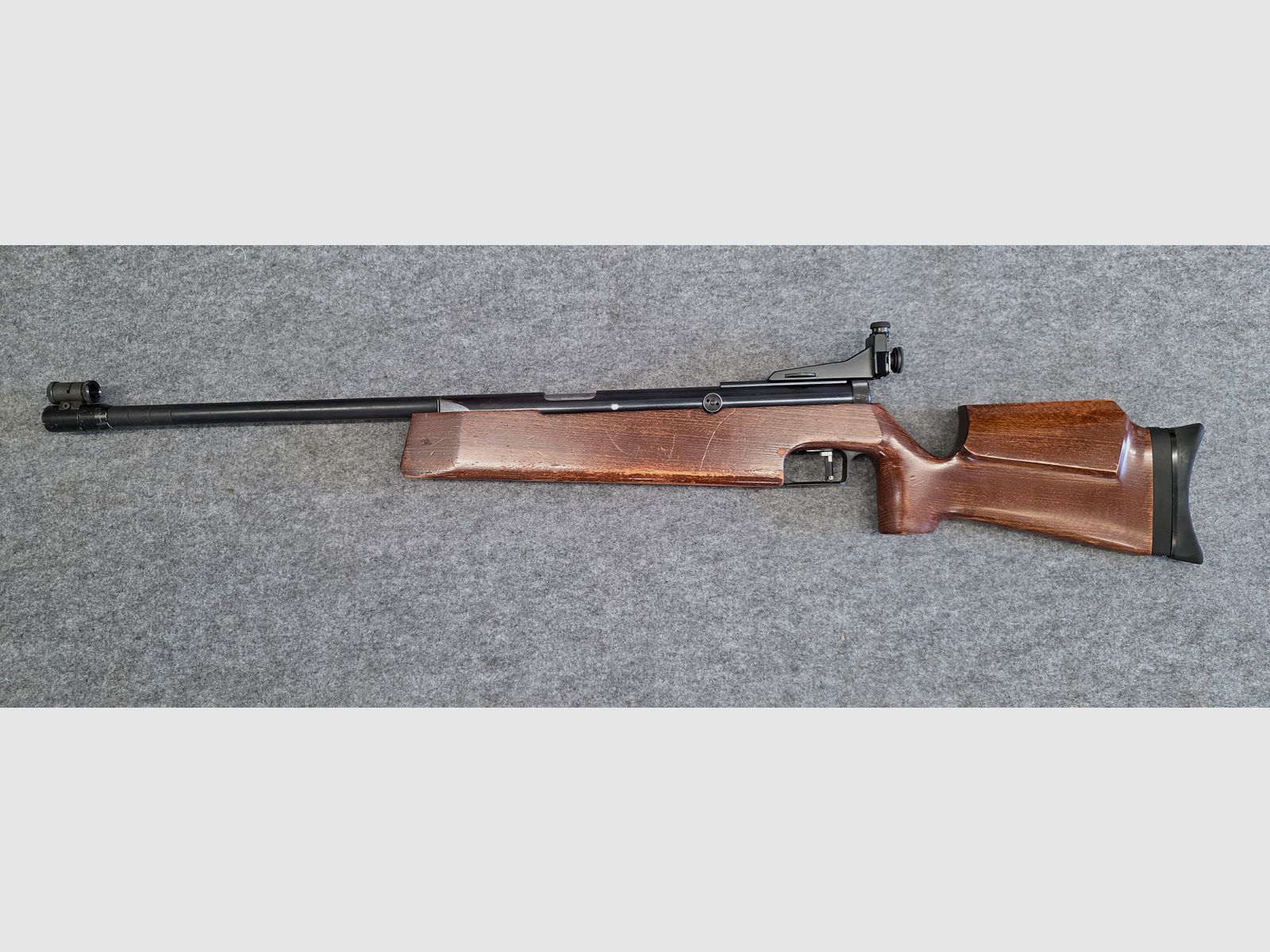 Match air rifle side cocking Diana Mod. 75 U T01 very rare in good condition