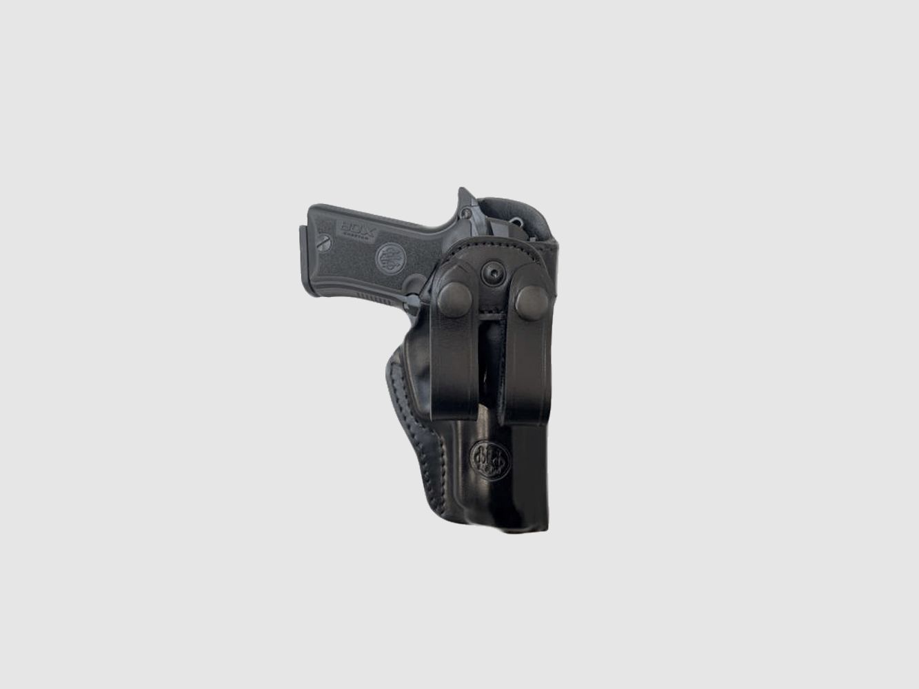 (Inside) BERETTA MOD. 01 80x SERIE HOLSTER IN PELLE NERA DESTRO IWB