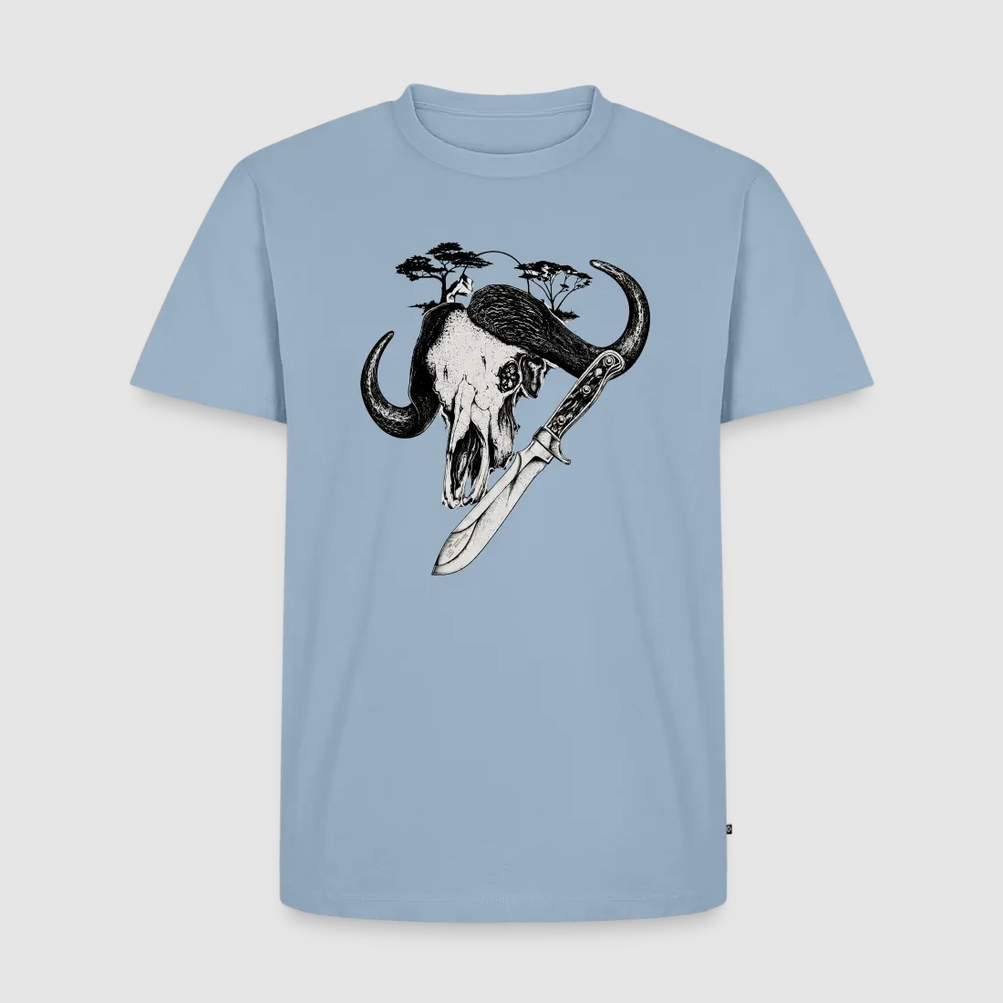 PUMA Men´s Premium T-Shirt „White Hunter – Big Game"