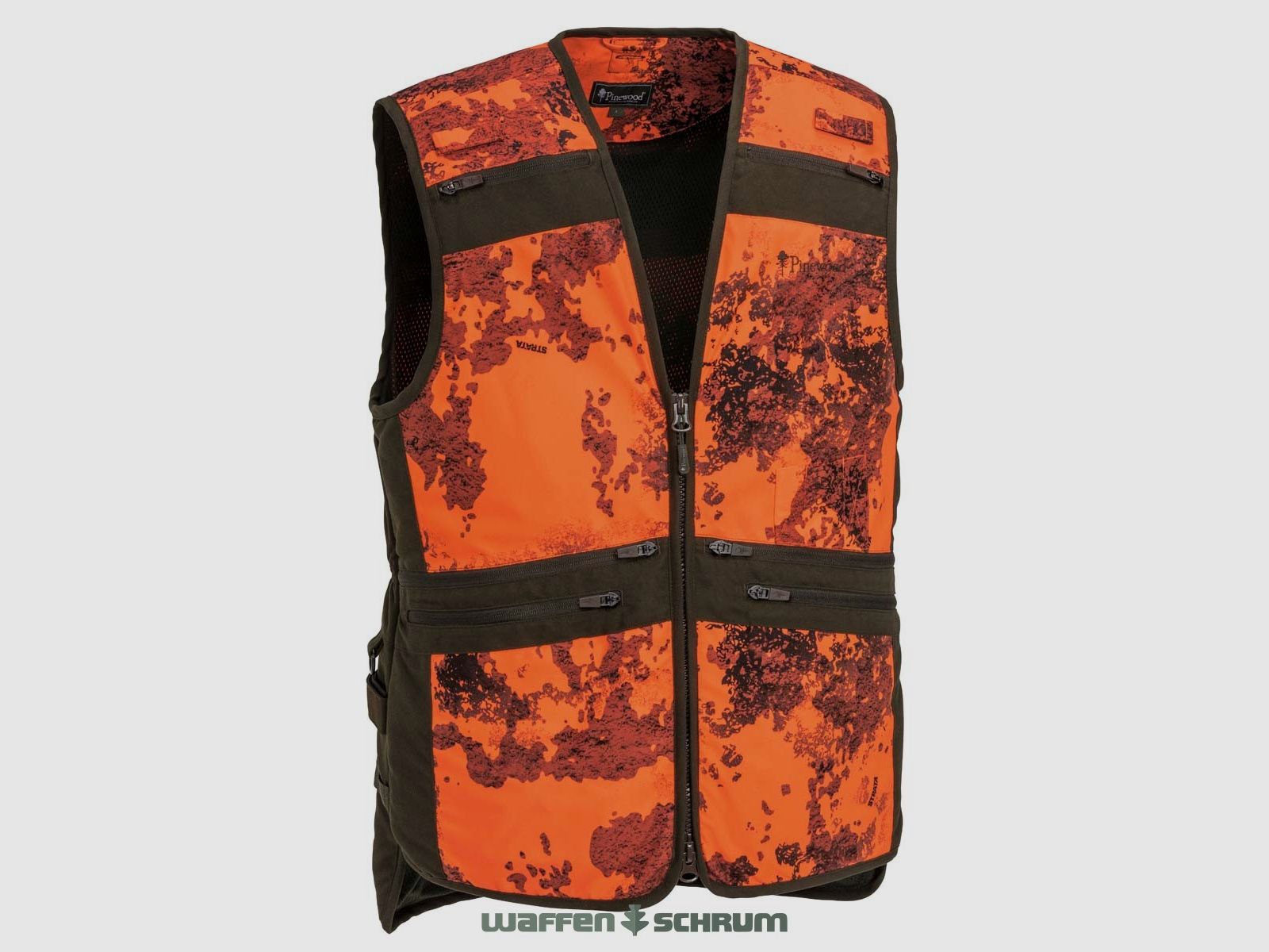 Pinewood Signalweste Furudal Hunter Pro  Strata Blaze/SuedeBr