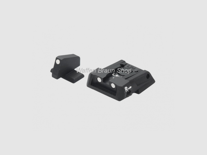 LPA Mikrometer-Visier "SPS", 3-Punkt, inkl. Korn für CZ SP01, Shadow, Shadow 2, Shadow 2 Orange
