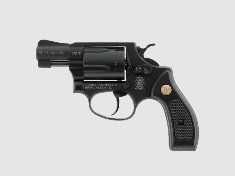 Smith & Wesson Chiefs Special 9mm R.K. - czarny rewolwer gazowy