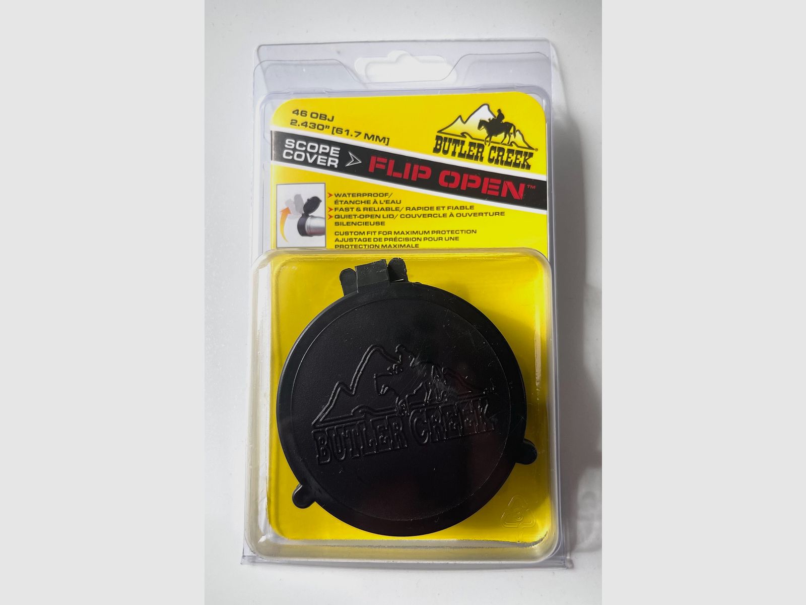 Butler Creek 30460 Flip Open Objectives Objektivdeckel 46 OBJ 61,7mm