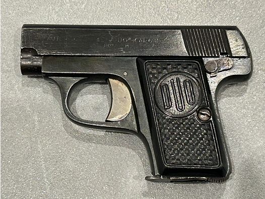 Taschenpistole Duo Kal.6,35 - (Produktion unter deutscher Besatzung in Potsdam)